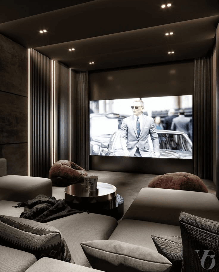 Private cinema room
